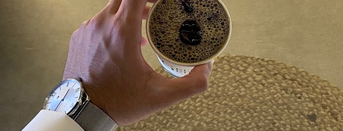 Green grden is one of Coffee shops | Riyadh ☕️🖤.