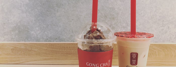 Gong cha is one of Bubble tea Tokyo.