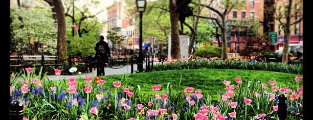 Abingdon Square Park is one of New York's Saved Places.
