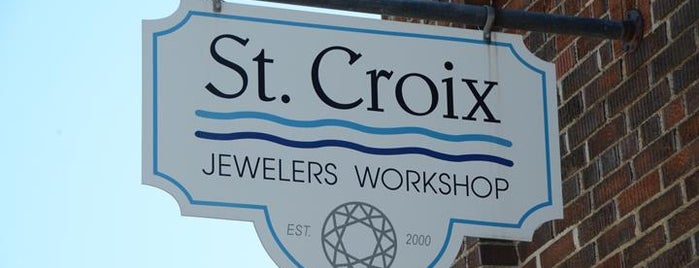 St. Croix Jewelers Workshop is one of Continue to-do list.