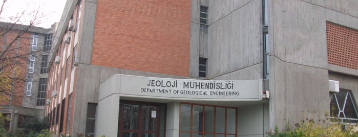 ODTÜ Jeoloji Mühendisliği is one of Lugares guardados de Semih.