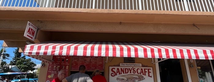Sandy's Cafe is one of The Florida Keys.