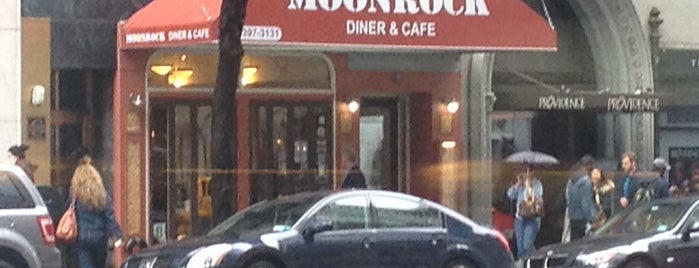 Moonrock Diner is one of Wi-Fi sync spots (wifi) [2].