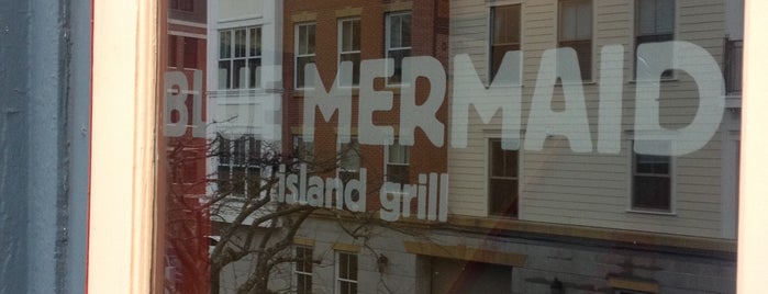 Blue Mermaid Island Grill is one of Portsmouth NH Eateries.