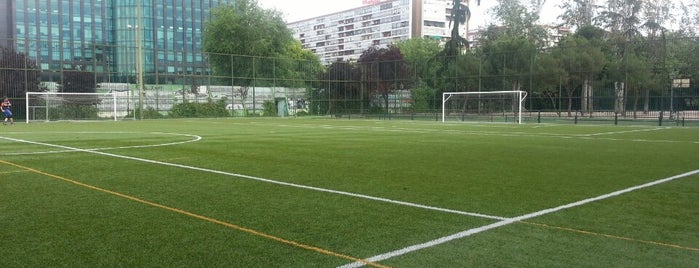 Campo de fútbol 7 Parque Breogán is one of Tempat yang Disukai Alejandro.