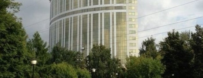 БЦ «Алексеевская башня» is one of Банкоматы Газпромбанк Москва.