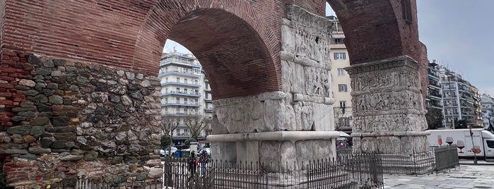 Arch of Galerius (Kamara) is one of Greece / Thessaloniki.