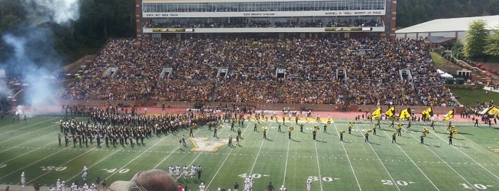 Kidd Brewer Stadium is one of NCAA Division I FBS Football Stadiums.