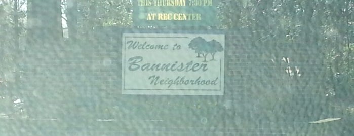 Bannister Circle is one of where we at.