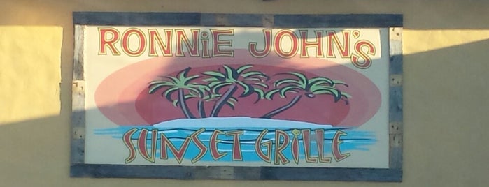 Ronnie Johns Sunset Grill is one of Places to check out.
