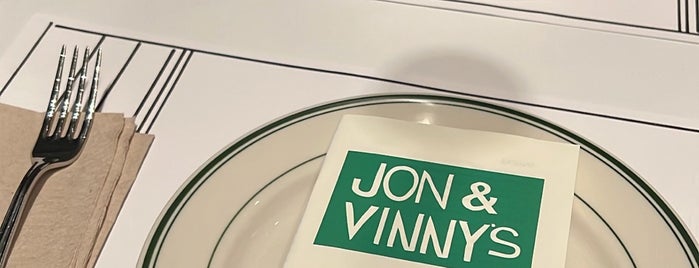 Jon & Vinny's is one of Dinner.