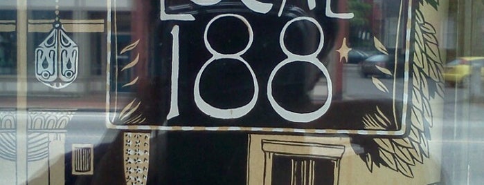 Local 188 is one of Lieux qui ont plu à Erin.