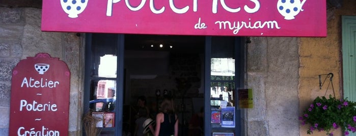 Les Poteries De Myriam is one of Tempat yang Disukai Geert.