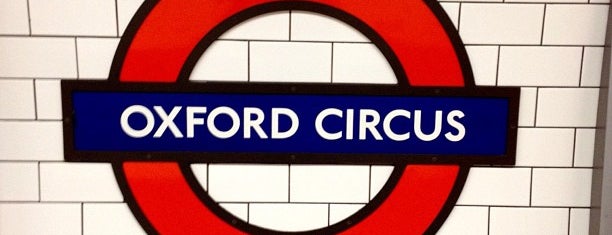 Oxford Circus London Underground Station is one of To go in London.