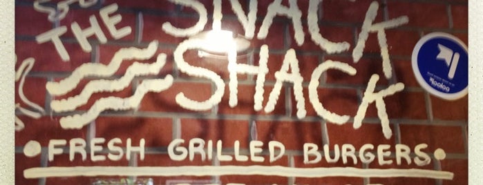 The Snack Shack is one of places to eat.
