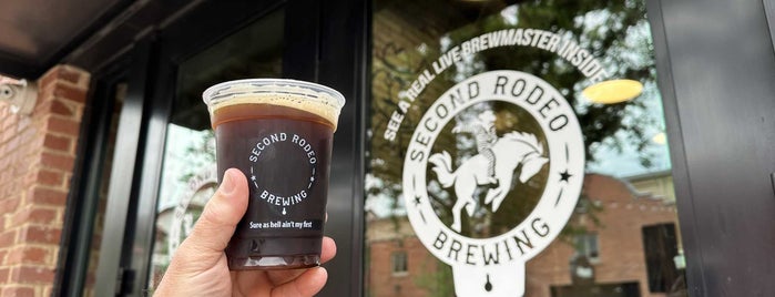 Second Rodeo Brewing is one of Fort Worth 🐂🐂🐂.