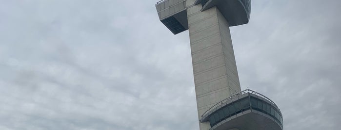 JFK Air Traffic Control Tower is one of Airports Worldwide #4.