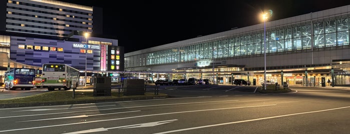 Toyama Sta. Bus terminal is one of バスターミナル.