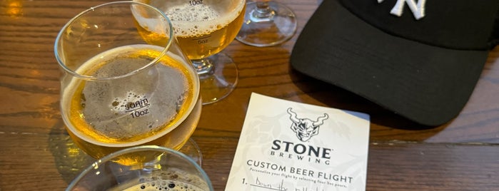 Stone Brewing Tap Room - Kettner is one of San Diego Brewery Day.