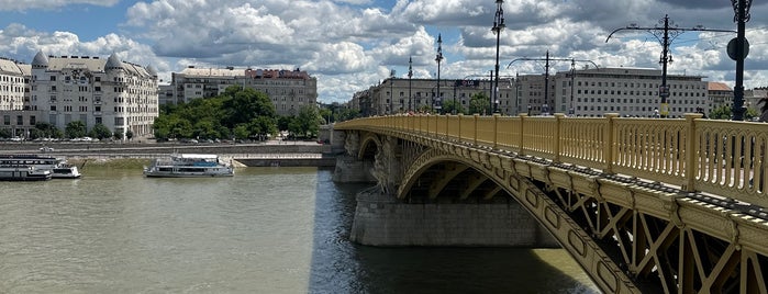 Margaret Bridge is one of Budapest, Hungary.