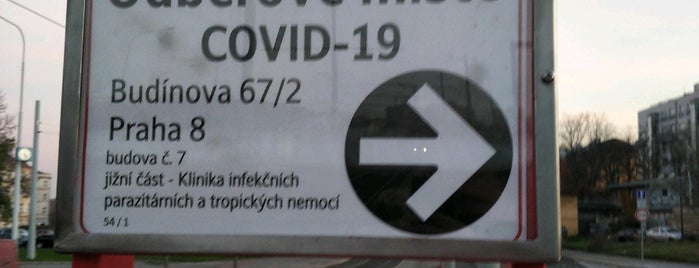 Bulovka (bus) is one of Autobusová linka 186 / Bus line 186.