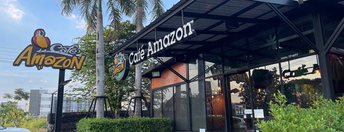 Cafè Amazon is one of Tempat yang Disukai Luca.