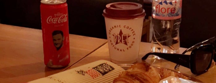 Pret A Manger is one of Esraさんのお気に入りスポット.