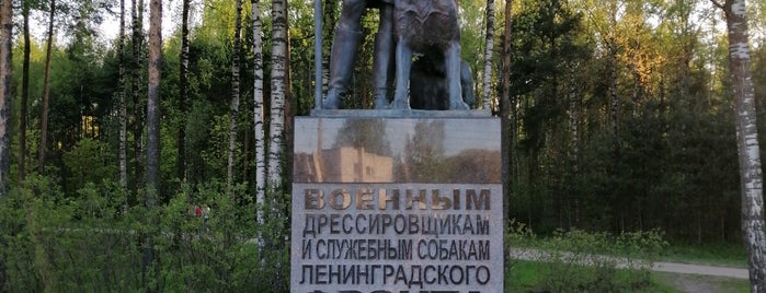 Военным дрессировщикам и служебным собакам Ленинградского фронта is one of สถานที่ที่ Катя ถูกใจ.