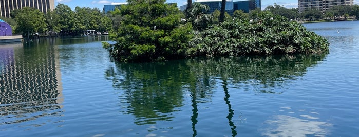 The Linton E. Allen Memorial Fountain At Lake Eola Park is one of Things To Do.