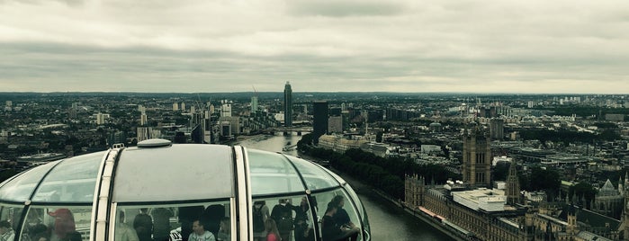 The London Eye is one of Orte, die Kapil gefallen.
