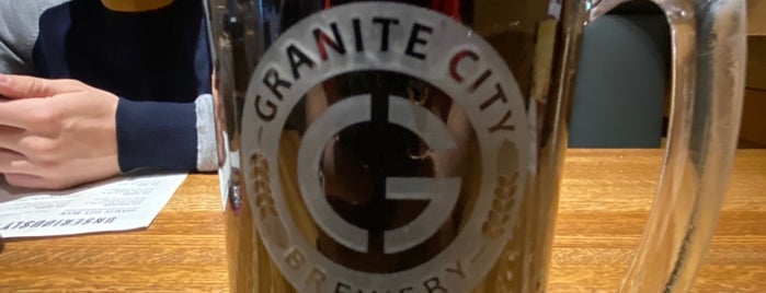 Granite City Food & Brewery is one of kansas city.