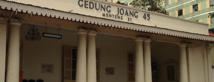 Museum Gedung Joang '45 is one of My next destination.