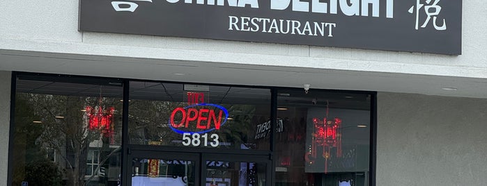 China Delight is one of The 13 Best Asian Restaurants in San Jose.