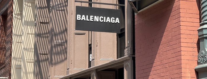 Balenciaga is one of Best Single-Designer Boutiques.