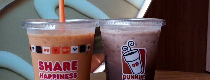 Dunkin' is one of daily activities.