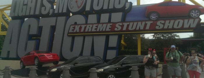 Lights, Motors, Action! Extreme Stunt Show is one of WdW Hollywood Studios.