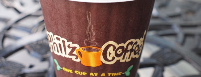 Philz Coffee is one of SF Cafes.