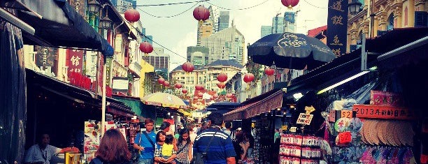 Chinatown is one of Singapore.