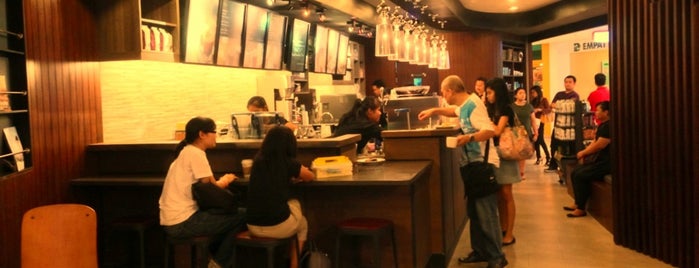 Starbucks is one of Andre : понравившиеся места.