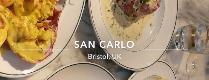 San Carlo is one of Bristol Weekend.