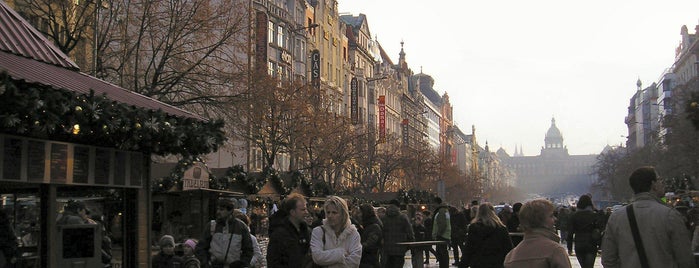Christmas Market at Wenceslas Square is one of Weihnachtsmärkte.
