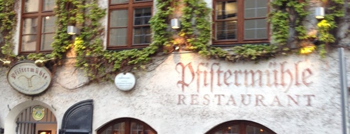 Pfistermühle is one of Munich.