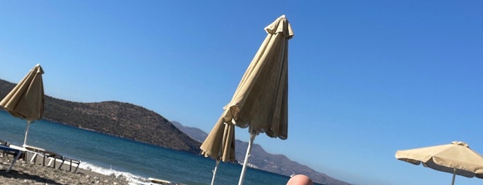Agios Panteleimonas Beach is one of Άγιος Νικόλαος best spots.