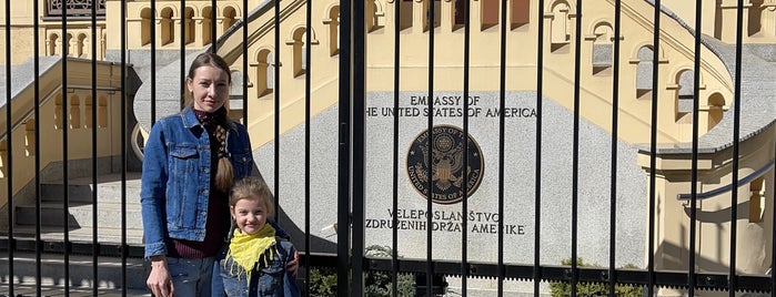 Embassy of the United States of America is one of US Embassies (Europe, Asia & Oceania).