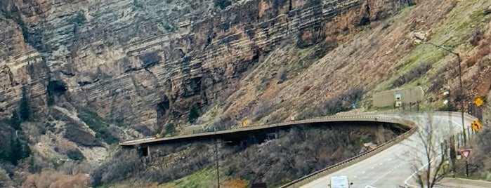 Glennwood Canyon (I-70, Most Beautiful Highway in The World) is one of Vaca 20-18.