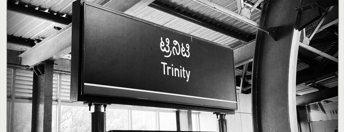 Trinity Metro Station is one of Cab in Bangalore.