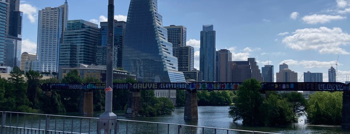 Pfluger Pedestrian Bridge is one of Austin, TX.