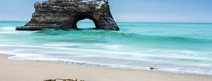 Natural Bridges State Beach is one of CA road trip.