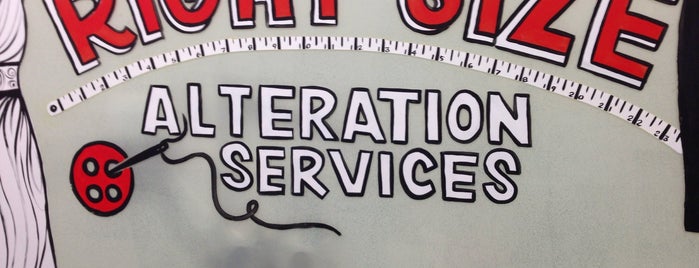 Right Size Alteration Services is one of My Favorite Places Around The Town.