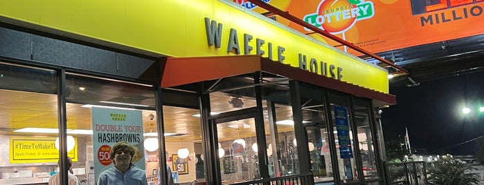 Waffle House is one of Aubrey Ramon: сохраненные места.